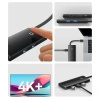 BASEUS LITE SERIES HUB USB C 2X USB 3.0 PD HDMI 1.4 SD TF DO LAPTOP TELEFON
