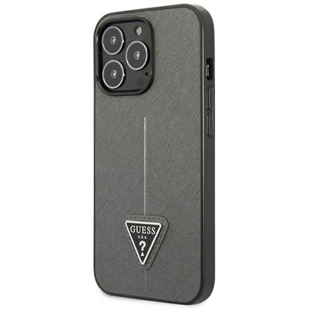 GUESS ETUI HARDCASE DO IPHONE 13 PRO 13 6,1 SAFFIANO Z TRIANGLE LOGO