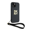 DKNY ETUI HARDCASE DO IPHONE 15 PLUS 6.7 Z PASKIEM NA NADGARSTEK I LOGO