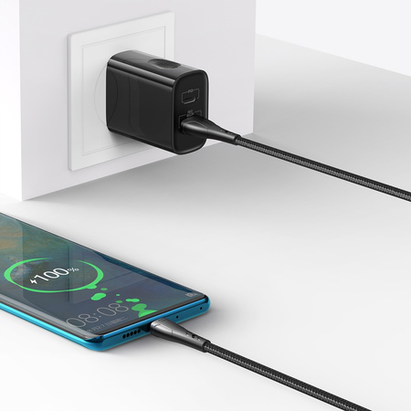 Kabel do telefonu z obsługą Car Play i Android auto Mcdodo Mamba Series USB-C 1,2m