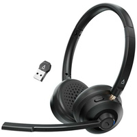Słuchawki bezprzewodowe z mikrofonem     Creative Chat Wireless Bluetooth czarny