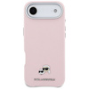 Etui Karl Lagerfeld Karl & Choupette     Head Pins Saffiano MagSafe do iPhone Air różowy