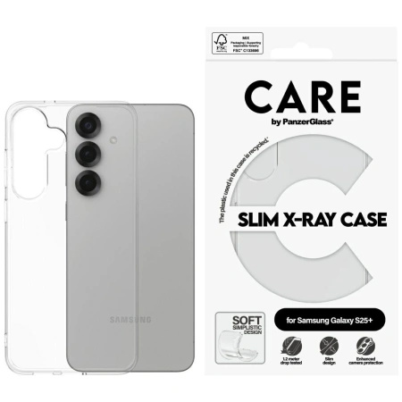PANZERGLASS ETUI FASHION X-RAY DO SAMSUNG GALAXY S25+ PRZEZROCZYSTE OCHRONA