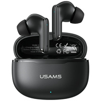 Słuchawki TWS USAMS E05 Bluetooth 6.0    bezprzewodowe czarny