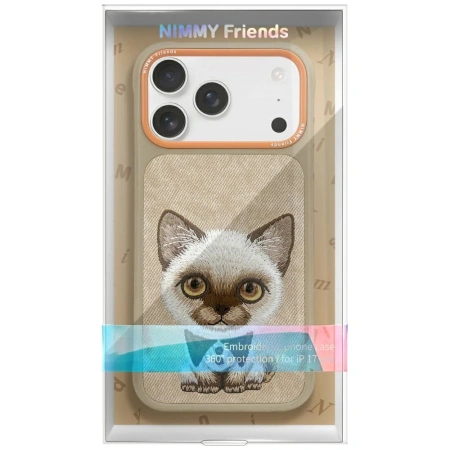 NIMMY ETUI BIG EYED PET 2.0 CAT DO IPHONE 17 PRO MAGNETYCZNE