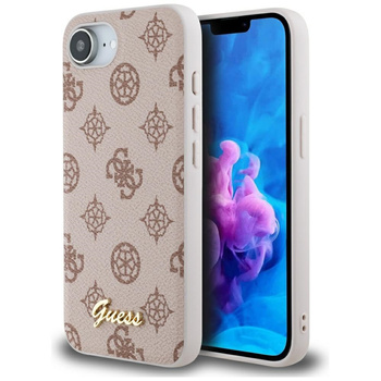 GUESS POKROWIEC PEONY SCRIPT LOGO DO MAGSAFE IPHONE 16E TPU POKROWIEC