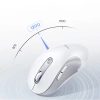 Mysz bezprzewodowa Baseus F02 ergonomiczna Bluetooth - biała