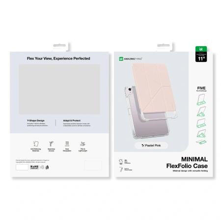 Etui AMAZINGTHING Minimal Case na iPad Air M3 11" - różowe