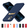 Card Case silikonowe etui portfel z kieszonką na kartę dokumenty do iPhone 12 różowy