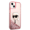 Karl Lagerfeld KLHCP14MLNKHCP iPhone 14 Plus 6,7" różowy/pink hardcase Glitter Karl Head