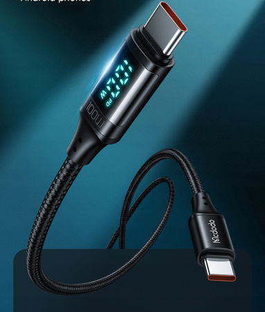 Mcdodo phone cable with display Digital PRO PD USB-C 100W 1.2m