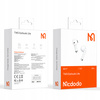 Słuchawki do telefonu Mcdodo, bezprzewodowe, douszne, z etui, Bluetooth 5, białe