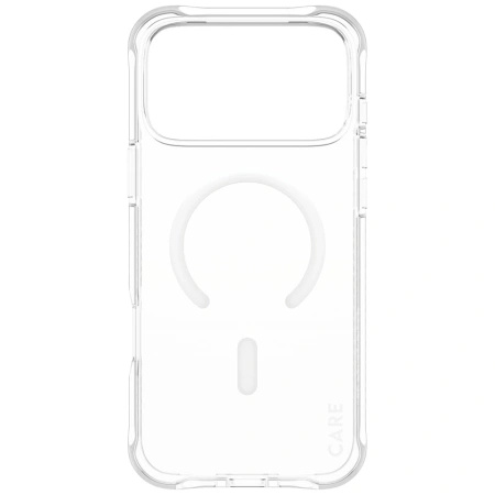 Etui CARE by PanzerGlass Fashionable Samba w. White MagSafe na iPhone 17 Pro Max - przezroczyste