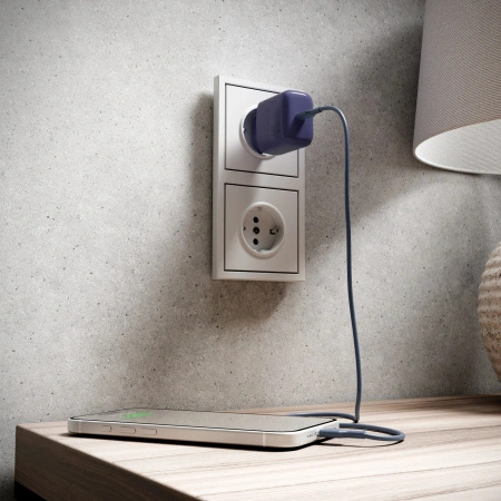Ładowarka sieciowa Puro Pro Lite 30W USB-C  - szara