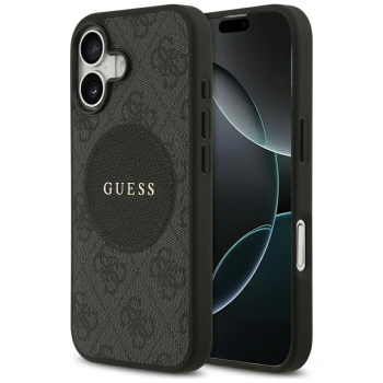 GUESS ETUI 4G CIRCLE CLASSIC LOGO DO IPHONE 17 MAGSAFE POKROWIEC LUXURY