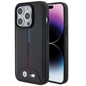 BMW ETUI DO IPHONE 15 PRO 6.1 HARDCASE QUILTED TRICOLOR DO IPHONE 15 PRO