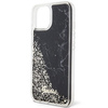 Etui Guess GUHCP14SLCSGSGK na iPhone 14 - czarne Liquid Glitter Marble