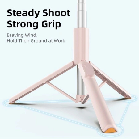 TECH-PROTECT SELFIE STICK Z TRIPODEM DO TELEFONÓW 3W1 Z PILOTEM KONTRO