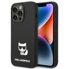 Karl Lagerfeld KLHCP14XSLCTBK iPhone 14 Pro Max 6,7" hardcase czarny/black Silicone Choupette Body