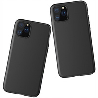 Żelowe elastyczne etui pokrowiec do iPhone 15 Plus Soft Case - czarny