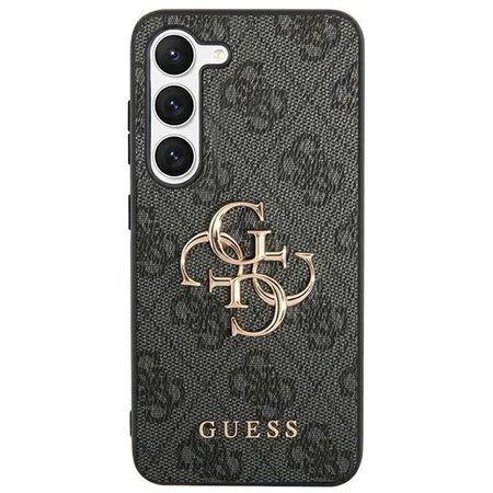 Etui Guess 4G Big Metal Logo na Samsung Galaxy S24 Ultra - czarne