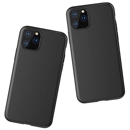 Żelowe elastyczne etui pokrowiec do iPhone 15 Pro Soft Case - czarny