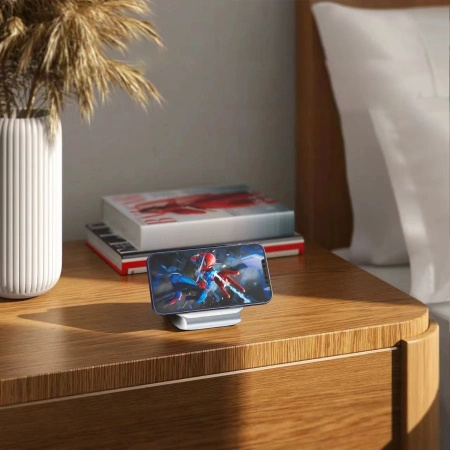 DUDAO SZYBKA ŁADOWARKA INDUKCYJNA 3W1 15W KABEL USB-C DO TELEFONU SŁUCHAWEK