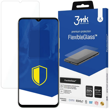 3MK FLEXIBLEGLASS DO REALME C30 SZKŁO OCHRONNE NA EKRAN Z POWŁOKĄ