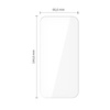 SZKŁO HARTOWANE TECH-PROTECT BUNDLE 10-PACK IPHONE 16 PRO / 17 / 17 PRO CLEAR