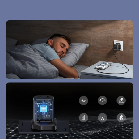 JOYROOM ŁADOWARKA SIECIOWA 45W USB-C DO LAPTOP TELEFON TABLET SZYBKIE