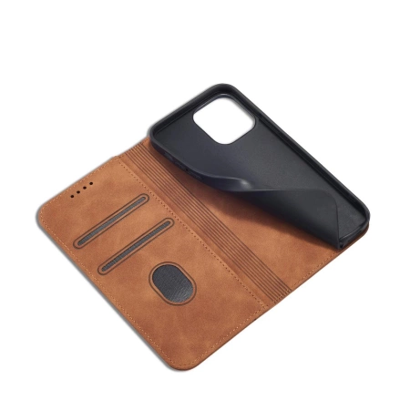 HURTEL MAGNET FANCY CASE DO IPHONE 13 PRO MAX ETUI Z PORTFELEM I PODSTAWKĄ