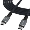 Kabel Wozinsky WPS-UY41S USB-C USB4 40Gb/s 240W 1m 4K - czarny