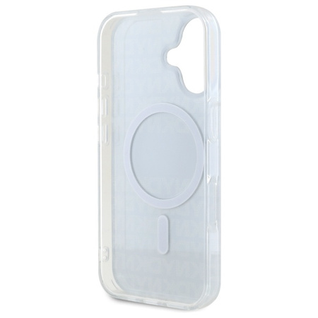 DKNY ETUI DO IPHONE 16 6.1 HARDCASE Z WZOREM I PASKIEM DLA MIŁOŚNIKÓW STYLU