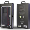Etui Audi Carbon Fiber Stripe na iPhone 14 Pro - czarne AUS-TPUPCIP14P-R8/D1-BK
