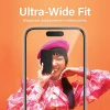 Zestaw PanzerGlass Bundle 3in1 etui przezroczyste + folia + osłona aparatu do iPhone 15 Plus