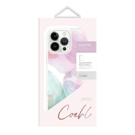 UNIQ etui Coehl Palette iPhone 14 Pro 6,1" liliowy/soft lilac