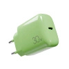 Ładowarka sieciowa Puro Pro Lite 30W USB-C  - zielona