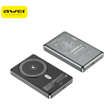 AWEI POWERBANK PA-31 10000MAH DO MAGSAFE IPHONE 12 13 14, INDUKCYJNE