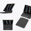 Etui Dux Ducis Keyboard (MK Series) z klawiaturą Bluetooth na iPad Pro 11 2024 - czarna