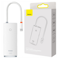 BASEUS LITE SERIES HUB USB C 2X USB 3.0 PD HDMI 1.4 SD TF DO LAPTOP TELEFON