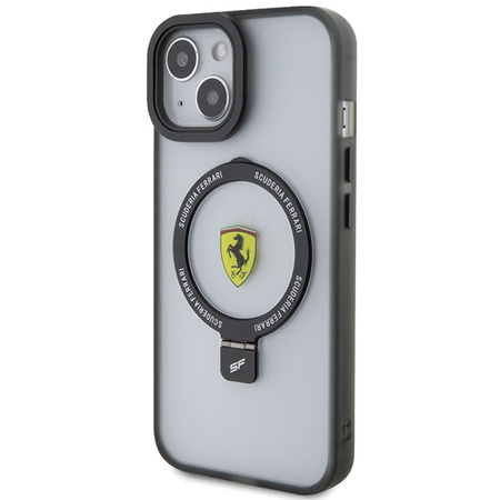 FERRARI ETUI RING STAND DO IPHONE 15 PLUS 6.7 DO MAGSAFE 2023 Z FUNKCJĄ