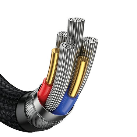 USAMS KABEL 6W1 USB-C MICRO-USB DO LIGHTNING DO TELEFONÓW OPPO VIVO 2M 100W