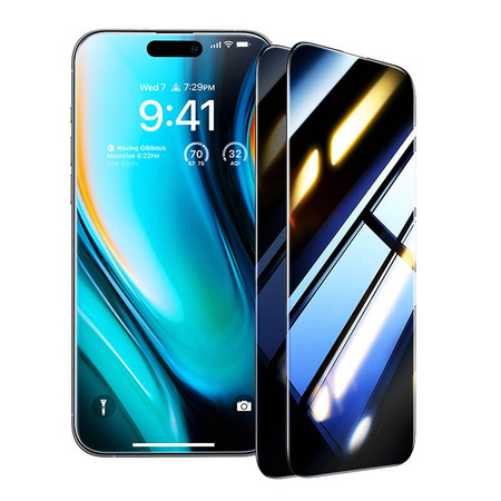 TORRAS SZKŁO PRYWATYZUJĄCE PRIVACY DO IPHONE 16 PLUS OCHRONA PRYWATNOŚCI 9H