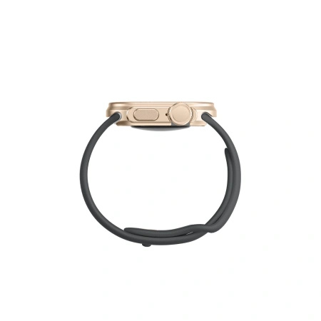 Etui metalowe AMAZINGTHING Titan Pro na Apple Watch 11 46mm aluminiowe - złote