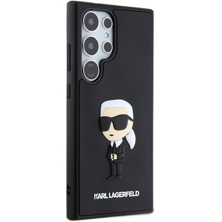 KARL LAGERFELD ETUI HARDCASE DO SAMSUNG S24 ULTRA S928 3D RUBBER IKONIK