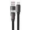 ACEFAST KABEL USB-C 1.2M 3A DO SZYBKIEGO ŁADOWANIA TELEFONÓW XIAOMI SAMSUNG