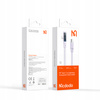 MCDODO KABEL KĄTOWY USB-C LIGHTNING PŁASKI 36W DO IPHONE 13 14 FIOLETOWY 1M