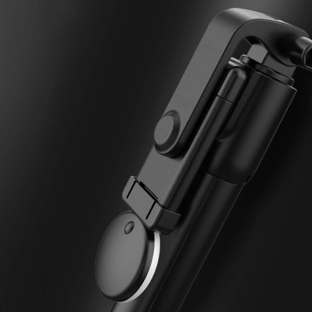 HURTEL SELFIE STICK TEELESKOPOWY TRIPOD Z OKRĄGŁĄ LAMPĄ DO TELEFONÓW 0.71M