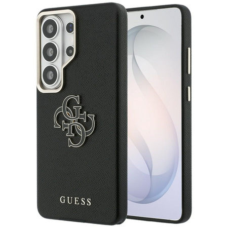 Etui Guess Grained Big 4G Metal Logo do  Samsung Galaxy S26 Ultra czarny