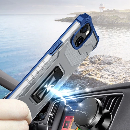 HURTEL CRYSTAL RING CASE ETUI Z MAGNETYCZNYM UCHWYTEM DO IPHONE 12